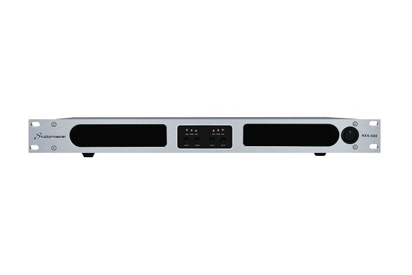 Studiomaster HX2-700 2x 595W at 4 Ohms High Performance 1U Digital Power Amplifier