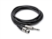 Hosa HXP-020 Pro Unbalanced Interconnect, REAN XLR3F to 1/4 in TS, 20 ft