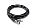 HXR-005 Pro Unbalanced Interconnect, REAN XLR3F to RCA, 5 ft, Hosa