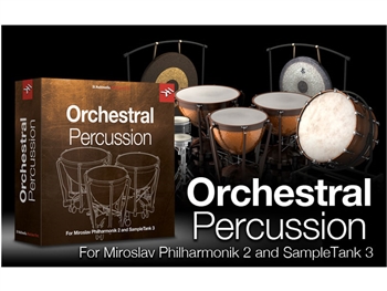 IK Multimedia Orchestral Percussion for SampleTank 3 (Download)
