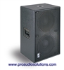 Bag End IPD12E-R - Infra Powered RO-TEX Finish Double 12" Active Subwoofer