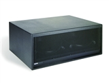 Bag End IPD18E-AD - Infra Powered Black Painted Low Profile Double 18" Enclosure