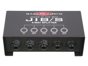 Galaxy Audio JIB/S - 4-Way 1/4" Monitor Splitter