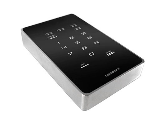 Rocstor Amphibious X5, 2TB 5400RPM, Secure-Encrypted Mobile Drive w/ USB2.0, 2x FireWire 800