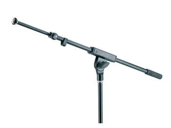 K&M ( AKG)  211/2 Black Telescoping Boom Arm - 22 1/2-inch to 32 1/4-inch