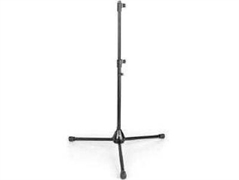 K&M KM251 Black Microphone Stand - Heavy duty three section tripod