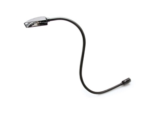 Hosa LTE-322 18-inch Gooseneck Lamp with 3-Pin XLR connector, 5W bulb