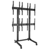Chief LVM3X2UP - Fusion 3X2 Portrait Video Wall Cart