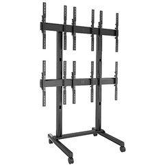 Chief LVM3X2UP - Fusion 3X2 Portrait Video Wall Cart