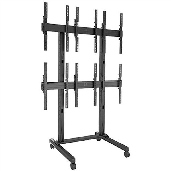 Chief LVM3X2UP - Fusion 3X2 Portrait Video Wall Cart