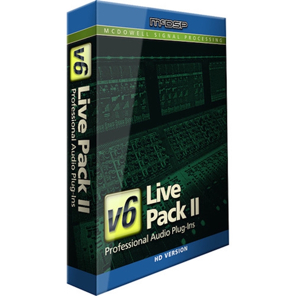 McDSP Live Pack II HD v6 - Live Mixing Plug-In Bundle (Download)