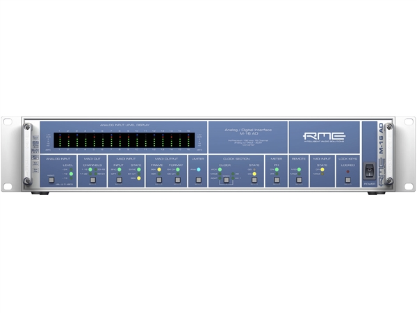 RME M-16AD 16-Channel High-End Analog to MADI/ADAT Converter