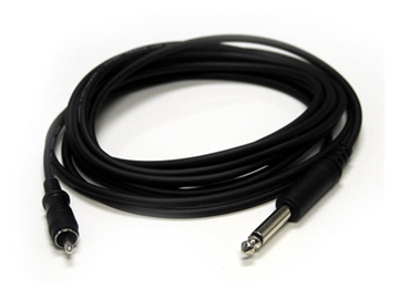 Whirlwind M3003 - Cable - Adapter, 1/4" TS male to RCA male, 3'