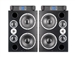 Dynaudio M3XE Pack - 12" 3-Way Monitors with PLM 12K44 4-Channel Amplifier