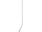 Audix M40W12 Cardioid Hanging mic w/12-inch gooseneck, white