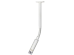 Audix M40W6 Cardioid Hanging mic w/6-inch gooseneck, white