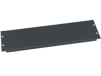 Middle Atlantic MA-EB3 - 3 Space Flanged Econo-Blank, Black Powder Coat Finish