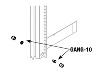 Middle Atlantic GANG-10 - Rack Ganging Hardware for 10 Racks