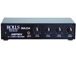 Rolls MA254 Stereo 5 Watt Mixer Amp 4-RCA's
