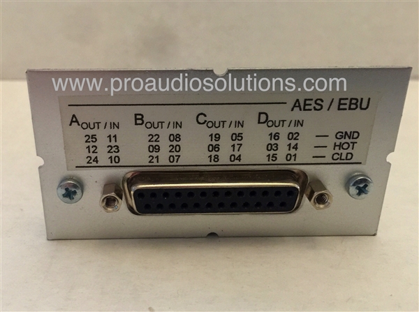 Friend-Chip MAES - 4 x transformer balanced in/out
