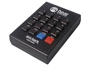 Hear Technologies Mix Back Talkback Remote, assignable talk back mic, for use with Mix Back only