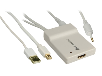 Kanex MDPHDMITOS iAdapt Mini DisplayPort to HDMI with 5.1 Channel Digital Audio
