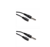 Hosa MHE-310 PAIR  1/8-inch (3.5mm) TRS (F) to 1/4-inch TRS(M) Headphone Extension Cable - - 10 ft.