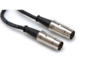 Hosa MID-503 Metal Midi Cable - 3 ft.