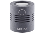 Schoeps MK22g Open Cardioid Microphone Capsule, Gray finish