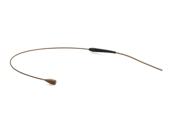 DPA MMB4066-C34 - Microphone Boom, Omnidirectional, Brown, Hardwired 3.5mm Locking Ring Connector for Sennheiser Wireless