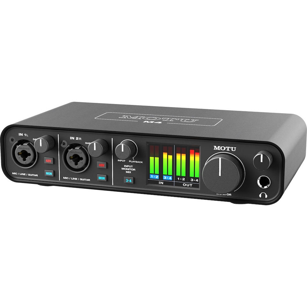 MOTU M4 4x4 USB Audio Interface $245 | Pro Audio Solutions