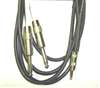 Quantum Audio MSY-10APP 1/8-inch TRS to Two 1/4-inch TS Cable - 10 Ft.