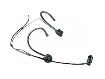 MIPRO MU-53HNX, 10mm Premium Cardioid Condenser Headworn water-resistant Microphone with Mipro mini-XLR connector (black)