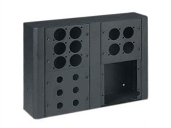 Chief Raxxess MWB-2 Wall Box, Holds 2 Modular Panels