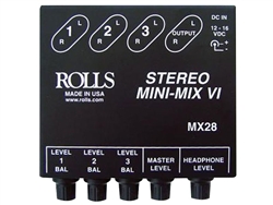 Rolls MX28 Stereo Mini-Mix VI