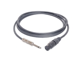 Hosa MXP-020 24 AWG Mic Cable - w/ Neutrik XLR female to 1/4-inch Phone - 20 ft.