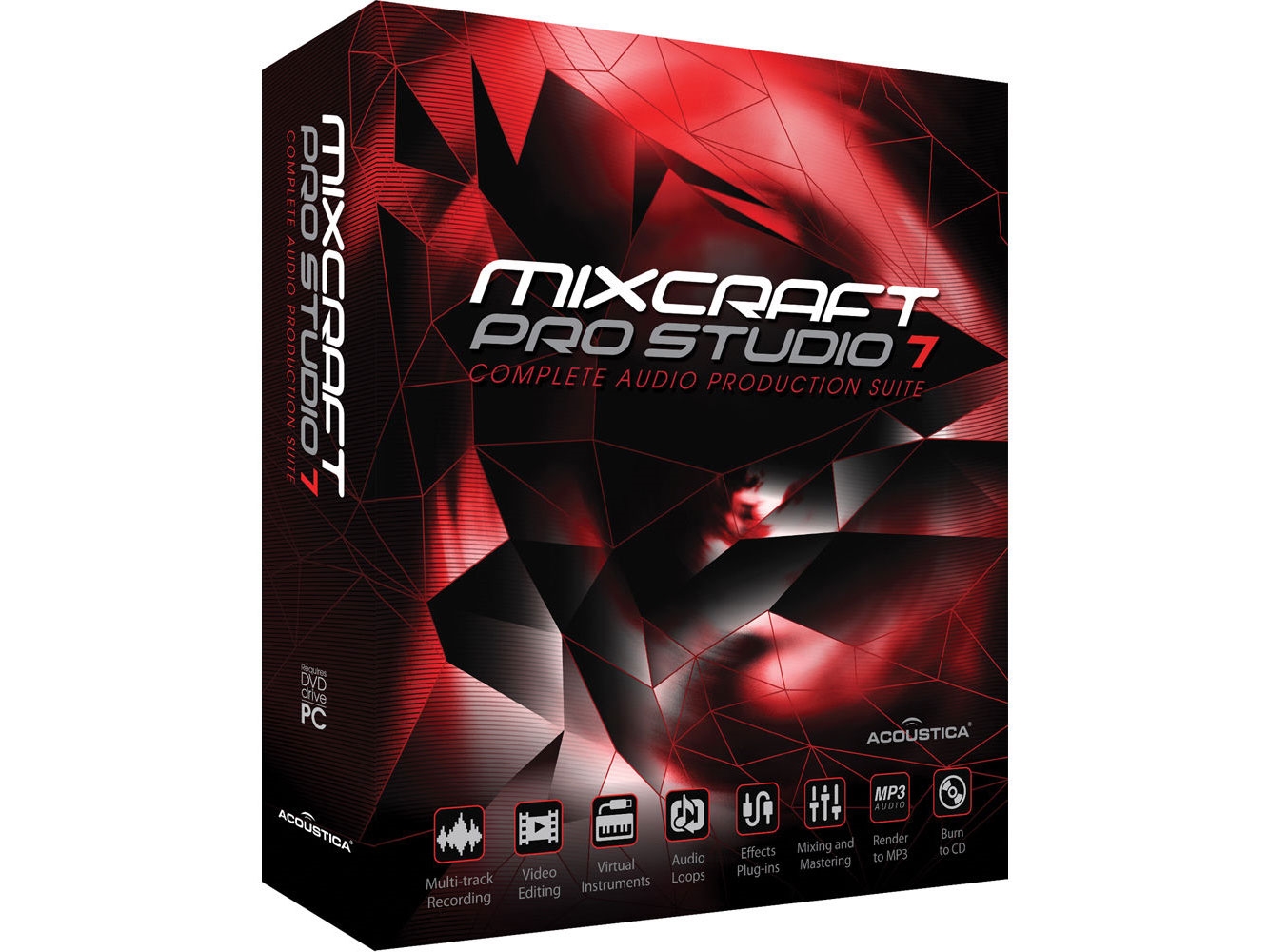 Acoustica Mixcraft Pro Studio 7 (Download) | Pro Audio Solutions