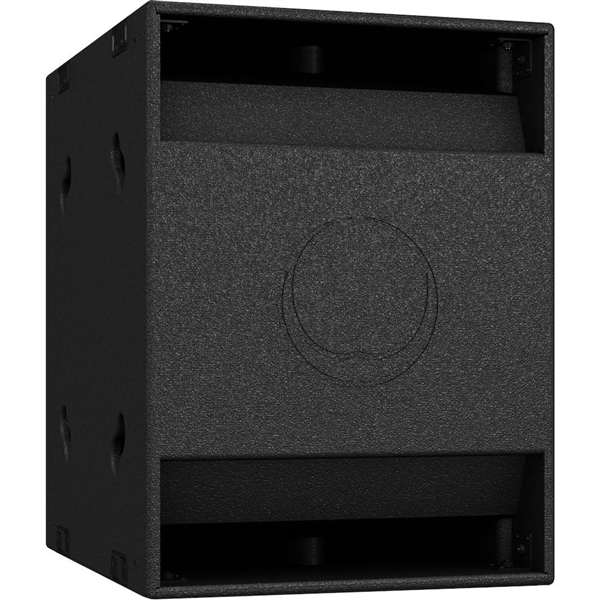 Turbosound NuQ118B-AN 3000W 18" Powered Band-Pass Subwoofer with KLARK TEKNIK DSP Technology and ULTRANET Networking (Black)