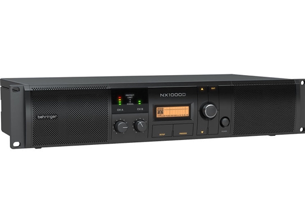 Behringer NX1000D Ultra-Lightweight Class-D Power Amplifie with DSP (160W/Channel at 8 Ohms)