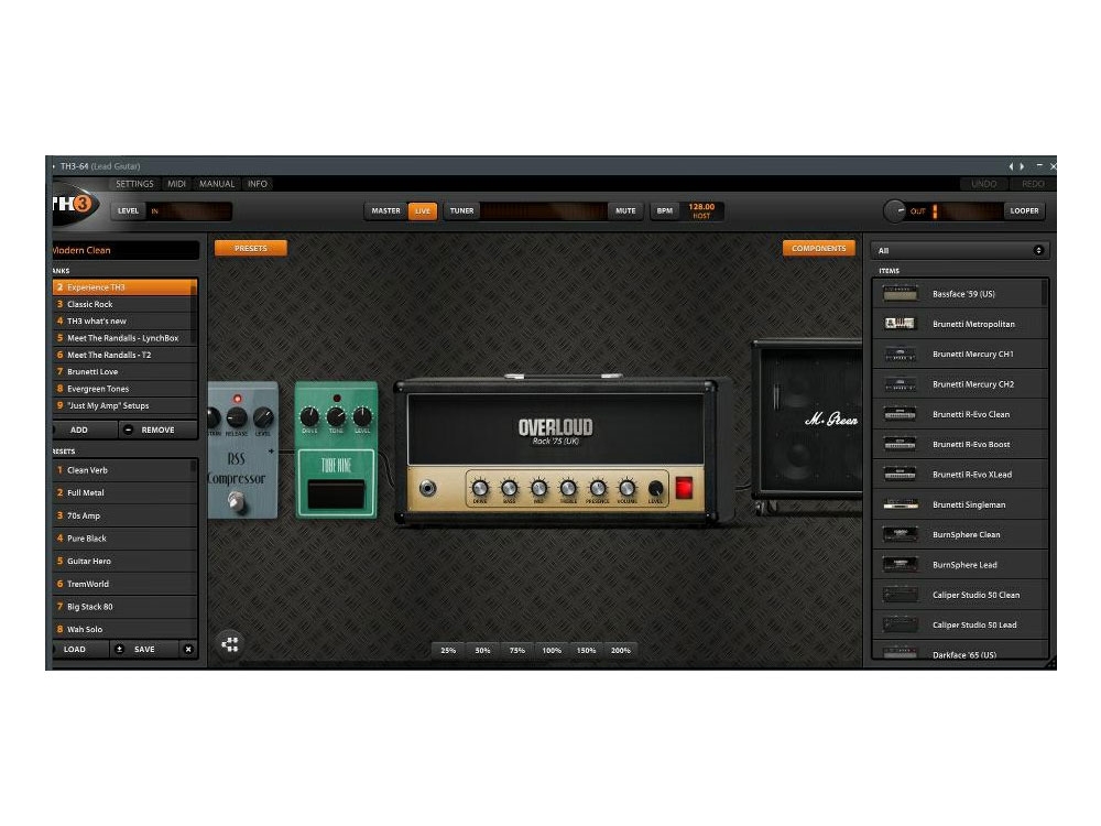 Overloud TH3 - Custom Guitar Effects Suite (Download) | Pro Audio Solutions