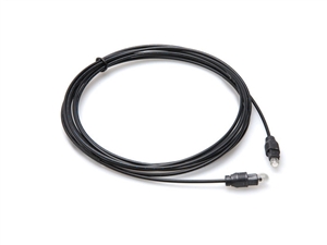 Hosa OPT-110 Standard Toslink-Terminated Fiber Optic Cable - 10 ft.