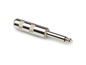 Hosa PLG-025 - Standard 1/4-inch TS Male Connector