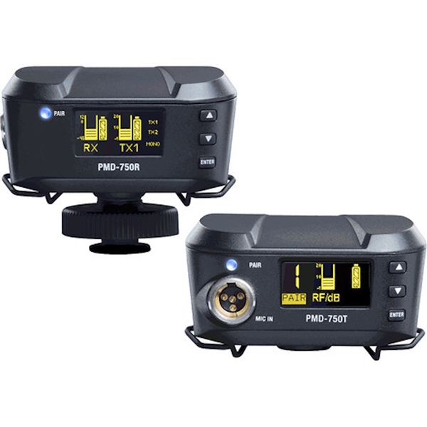 Marantz Professional PMD-750 Camera-Mount Digital Wireless System with Omnidirectional Lavalier Mic