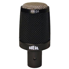 Heil Sound PR30B - Black internally Shock Mounted Dynamic Overhead Microphone