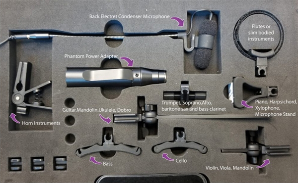 Provider Series PS-IMK-SENN Complete Instrument Mic Kit Sennheiser