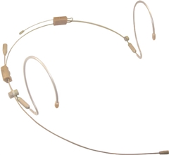 Provider Series PSM1-EV2  dual ear headworn Mic Omni Tan w/Electro Voice 3000 series TA3F connector