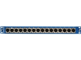 Switchcraft PT8FX8MX2DB25 - Rack Mounted Pass Through, 8 female and 8 male XLR to DB25 rear connections