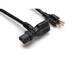 Hosa PWD-401 Multi-Head IEC Power Cable. 14 AWG. 1 ft.