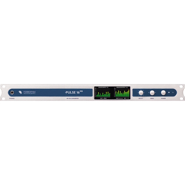 Ferrofish Pulse16MX+24dBu, Modified for +24 dBu Level Compatibility