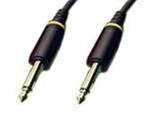 Mogami Pure Patch PP-15, Patch Cable, 1/4 TS to 1/4 TS, 15 Ft